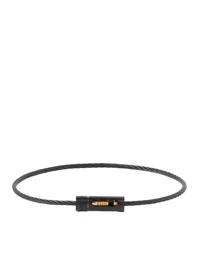 LE GRAMME 5g Recycled Titanium, Polished-Ceramic, Stainless Steel and 18-Karat Gold Bracelet - Men