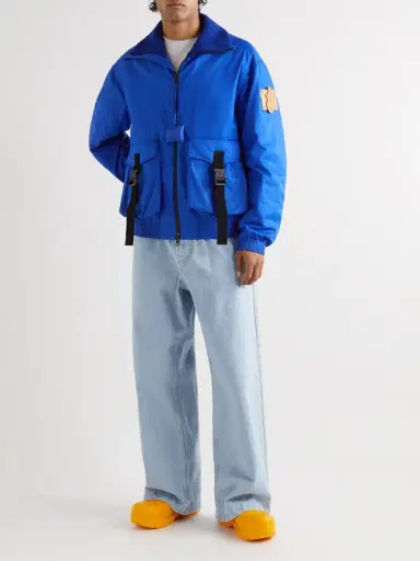 Moncler Genius JWA Wide-Leg Belted Denim Jeans - Men | Thumbnail 2 Moncler Genius JWA Wide-Leg Belted Denim Jeans - Men | Thumbnail 2