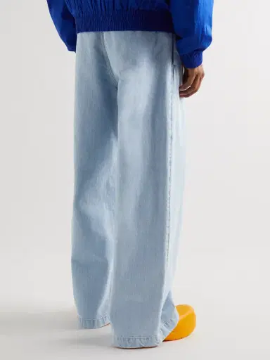 Moncler Genius JWA Wide-Leg Belted Denim Jeans - Men | Thumbnail 3 Moncler Genius JWA Wide-Leg Belted Denim Jeans - Men | Thumbnail 3