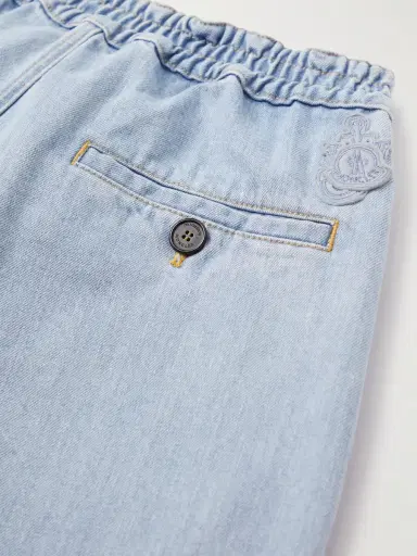 Moncler Genius JWA Wide-Leg Belted Denim Jeans - Men | Thumbnail 4 Moncler Genius JWA Wide-Leg Belted Denim Jeans - Men | Thumbnail 4