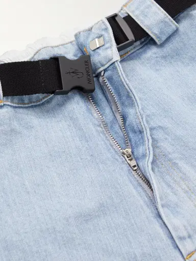 Moncler Genius JWA Wide-Leg Belted Denim Jeans - Men | Thumbnail 5 Moncler Genius JWA Wide-Leg Belted Denim Jeans - Men | Thumbnail 5