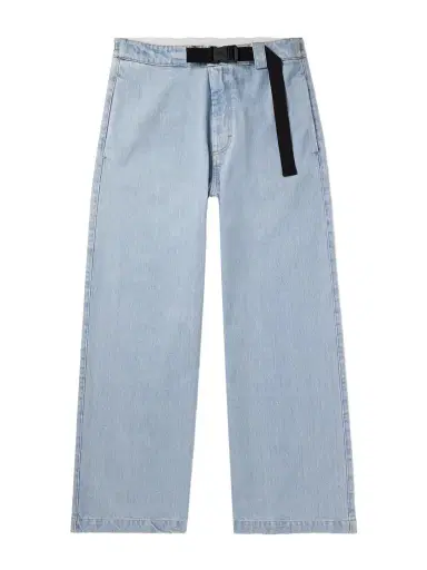 Moncler Genius JWA Wide-Leg Belted Denim Jeans - Men | Thumbnail 1 Moncler Genius JWA Wide-Leg Belted Denim Jeans - Men | Thumbnail 1