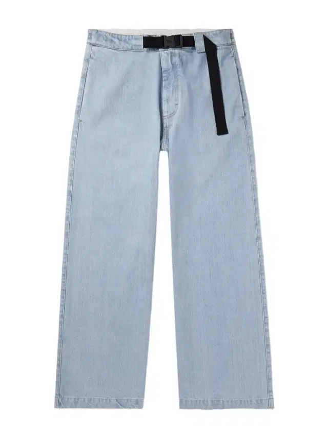 Moncler Genius JWA Wide-Leg Belted Denim Jeans - Men