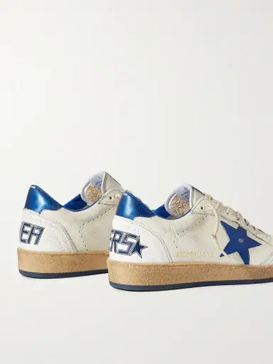 Golden Goose Ball Star Distressed Leather Sneakers - Men | Thumbnail 4 Golden Goose Ball Star Distressed Leather Sneakers - Men | Thumbnail 4