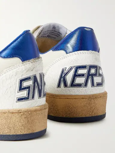 Golden Goose Ball Star Distressed Leather Sneakers - Men | Thumbnail 5 Golden Goose Ball Star Distressed Leather Sneakers - Men | Thumbnail 5