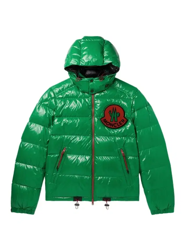 2 Moncler 1952 Haggi Logo-Appliquéd Quilted Recycled Glossed-Shell Hooded Down Jacket - Men