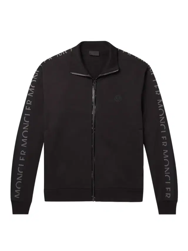 Logo-Print Shell-Trimmed Cotton-Jersey Zip-Up Sweatshirt - Men Logo-Print Shell-Trimmed Cotton-Jersey Zip-Up Sweatshirt - Men