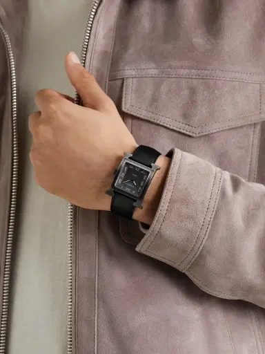 Hermès Timepieces Heure H Automatic Titanium Watch, Ref. W054131WW00 - Men | Thumbnail 2