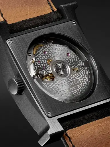 Hermès Timepieces Heure H Automatic Titanium Watch, Ref. W054131WW00 - Men | Thumbnail 3