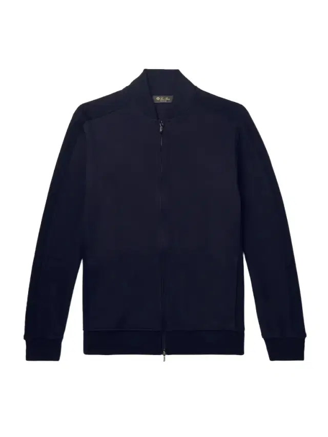 Loro Piana Whitney Cotton, Silk and Cashmere-Blend Zip-Up Sweatshirt - Men