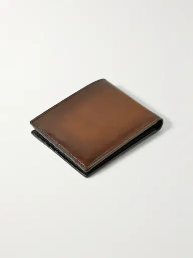 Berluti Makore Venezia Leather Billfold Wallet - Men | Thumbnail 2