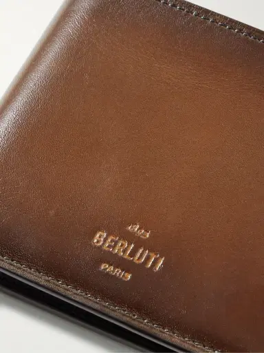 Berluti Makore Venezia Leather Billfold Wallet - Men | Thumbnail 5