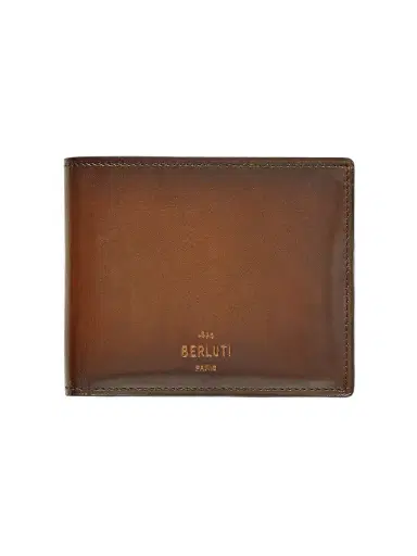 Berluti Makore Venezia Leather Billfold Wallet - Men | Thumbnail 1