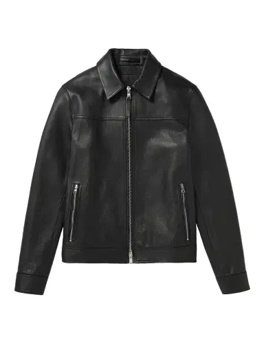 MR P. Full-Grain Leather Coach Jacket - Men | Thumbnail 1