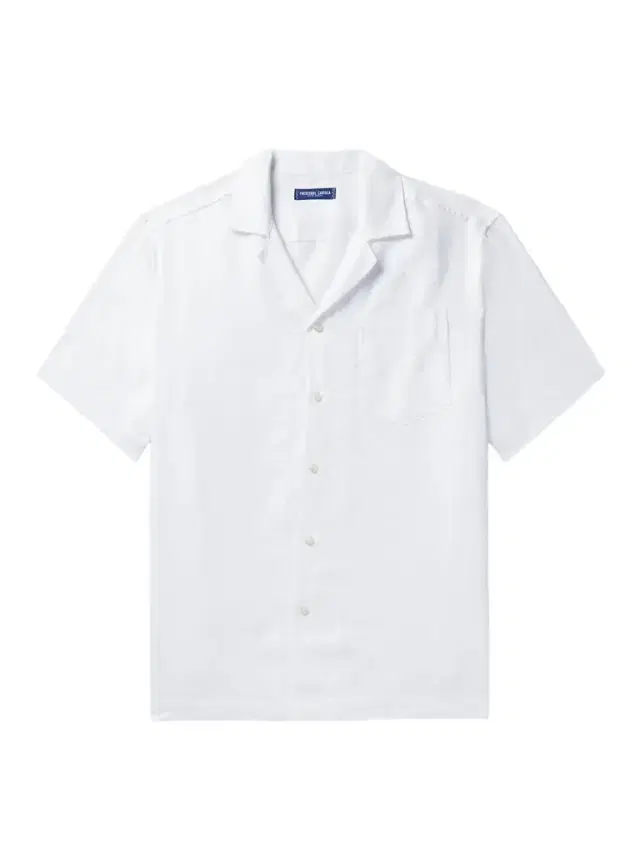 Angelo Camp-Collar Linen Shirt - Men