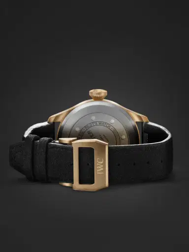 IWC SCHAFFHAUSEN Big Pilot's 43 MR PORTER Edition 1 Limited-Edition Automatic Bronze and Alcantara Watch, Ref. IW329703 - Men | Thumbnail 5 IWC SCHAFFHAUSEN Big Pilot's 43 MR PORTER Edition 1 Limited-Edition Automatic Bronze and Alcantara Watch, Ref. IW329703 - Men | Thumbnail 5