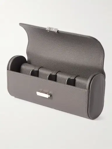 Scatola del Tempo Full-Grain Leather Watch Roll - Men | Thumbnail 2 Scatola del Tempo Full-Grain Leather Watch Roll - Men | Thumbnail 2