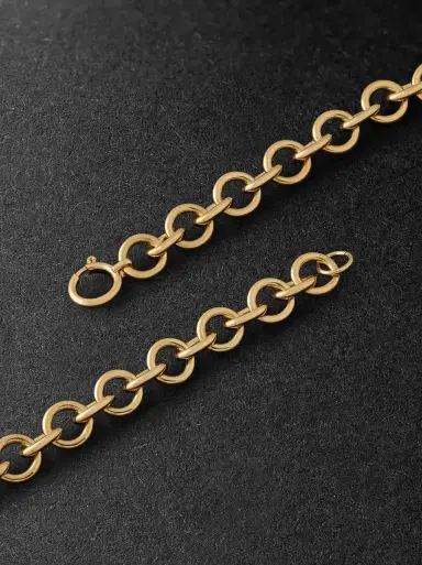Foundrae 18-Karat Gold Chain Necklace - Men | Thumbnail 3