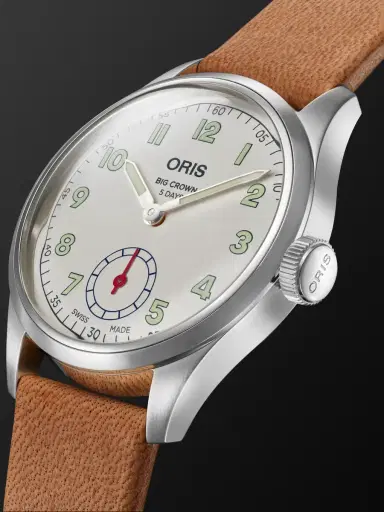 ORIS Wings of Hope Limited Edition Automatic 40mm Stainless Steel and Leather Watch, Ref. No. 01 401 7781 4081-Set - Men | Thumbnail 4 ORIS Wings of Hope Limited Edition Automatic 40mm Stainless Steel and Leather Watch, Ref. No. 01 401 7781 4081-Set - Men | Thumbnail 4