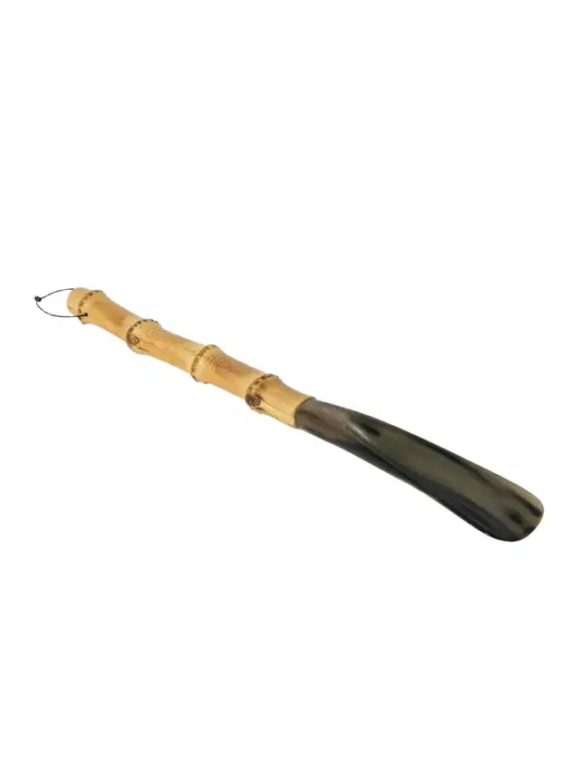 Bamboo and Horn Shoehorn - Men