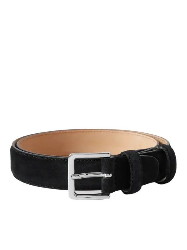 3cm Suede Belt - Men