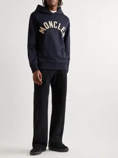 Moncler New Monaco Shearling-Lined Suede Sneakers - Men | Thumbnail 2 Moncler New Monaco Shearling-Lined Suede Sneakers - Men | Thumbnail 2
