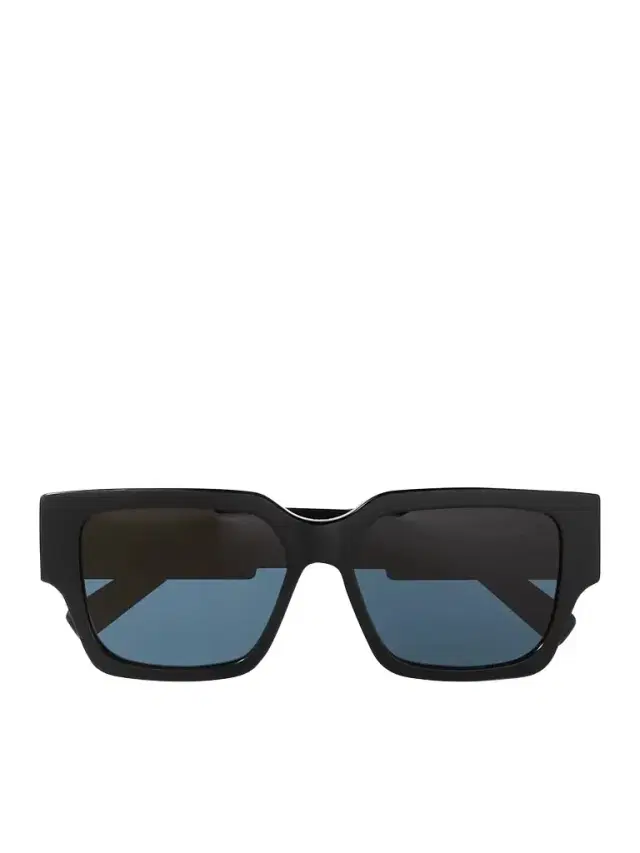 CD SU Geometric Acetate and Silver-Tone Sunglasses - Men