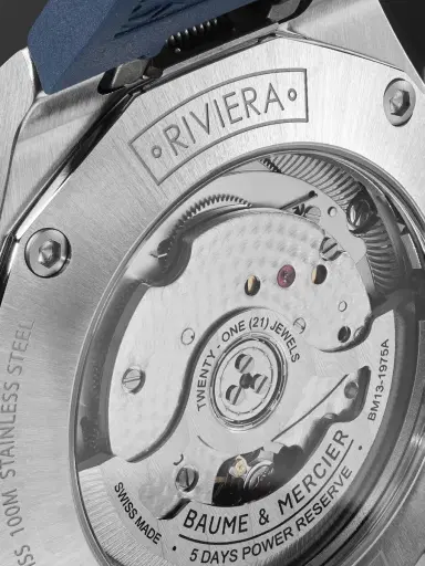 Baume & Mercier Riviera Automatic Stainless Steel Watch, Ref. M0A10701 - Men | Thumbnail 3