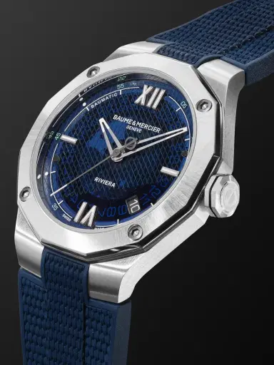 Baume & Mercier Riviera Automatic Stainless Steel Watch, Ref. M0A10701 - Men | Thumbnail 4