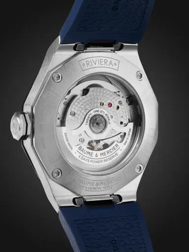 Baume & Mercier Riviera Automatic Stainless Steel Watch, Ref. M0A10701 - Men | Thumbnail 5