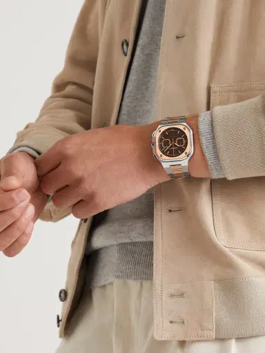 Bell & Ross BR 05 Limited Edition Automatic Chronograph Stainless Steel and Rose Gold Watch, Ref. BR05C-LDA/SSG - Men | Thumbnail 2 Bell & Ross BR 05 Limited Edition Automatic Chronograph Stainless Steel and Rose Gold Watch, Ref. BR05C-LDA/SSG - Men | Thumbnail 2