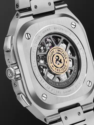 Bell & Ross BR 05 Limited Edition Automatic Chronograph Stainless Steel and Rose Gold Watch, Ref. BR05C-LDA/SSG - Men | Thumbnail 3 Bell & Ross BR 05 Limited Edition Automatic Chronograph Stainless Steel and Rose Gold Watch, Ref. BR05C-LDA/SSG - Men | Thumbnail 3