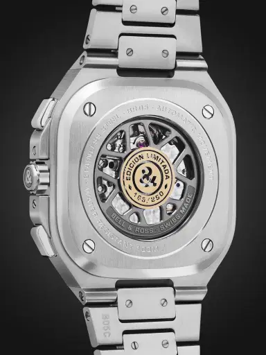 Bell & Ross BR 05 Limited Edition Automatic Chronograph Stainless Steel and Rose Gold Watch, Ref. BR05C-LDA/SSG - Men | Thumbnail 5 Bell & Ross BR 05 Limited Edition Automatic Chronograph Stainless Steel and Rose Gold Watch, Ref. BR05C-LDA/SSG - Men | Thumbnail 5