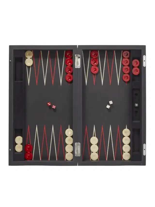 Chopard Classic Racing Wood and Carbon Fibre Backgammon Set - Men