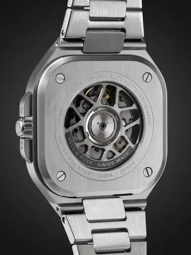 Bell & Ross BR 05 GMT Automatic Stainless Steel Watch, Ref. BR05G-SI-ST/SST - Men | Thumbnail 5 Bell & Ross BR 05 GMT Automatic Stainless Steel Watch, Ref. BR05G-SI-ST/SST - Men | Thumbnail 5