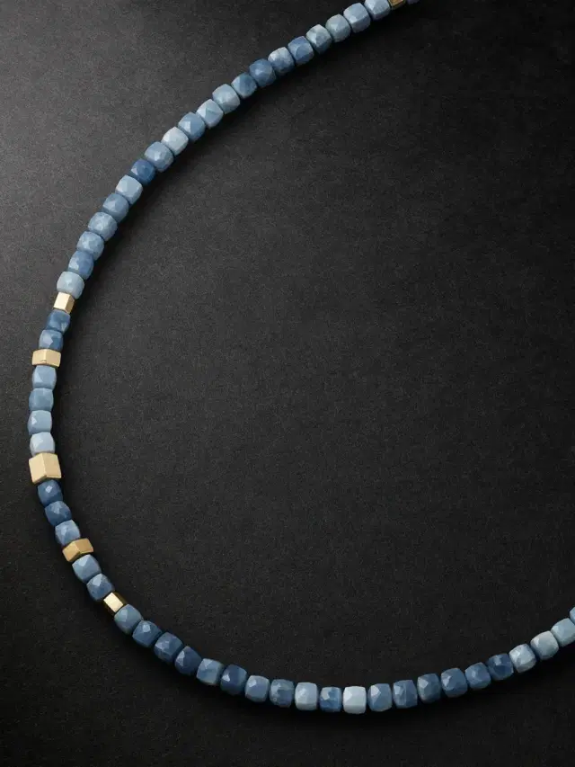 Jacquie Aiche Gold and Opal Beaded Necklace - Men