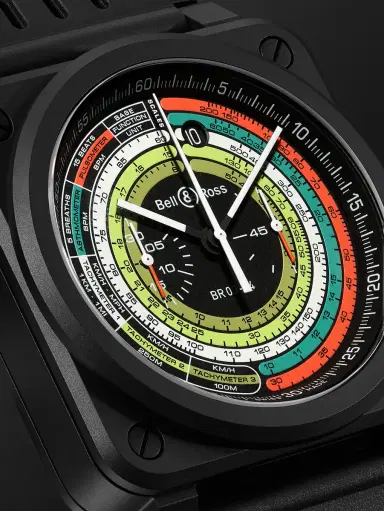 Bell & Ross BR 03-94 Multimeter Limited Edition Automatic Ceramic Watch, Ref. BR0394-SW-CE/SRB - Men | Thumbnail 5 Bell & Ross BR 03-94 Multimeter Limited Edition Automatic Ceramic Watch, Ref. BR0394-SW-CE/SRB - Men | Thumbnail 5