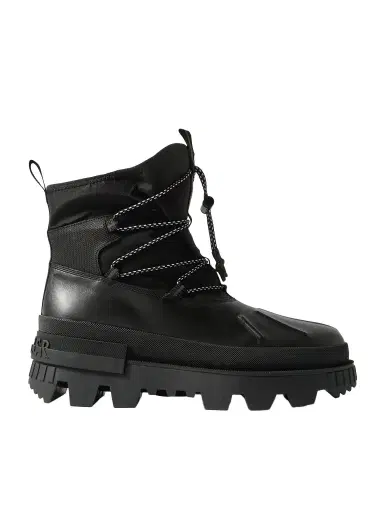 Moncler Mallard Nylon and Leather Boots - Men | Thumbnail 1 Moncler Mallard Nylon and Leather Boots - Men | Thumbnail 1