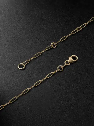 Foundrae Spade Medium 18-Karat Gold Necklace - Men | Thumbnail 3