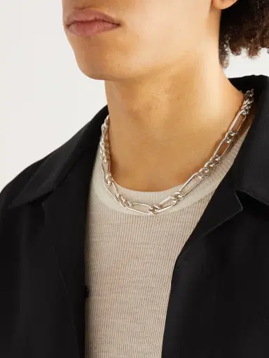 MAOR Unity Link Sterling Silver Necklace - Men | Thumbnail 2 MAOR Unity Link Sterling Silver Necklace - Men | Thumbnail 2