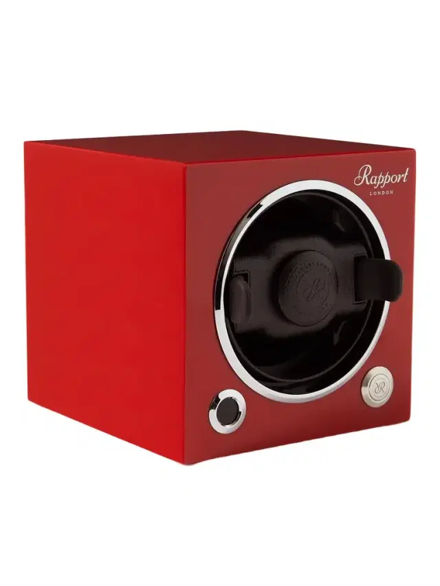Rapport London Evolution Lacquered Cedar Watch Winder - Men