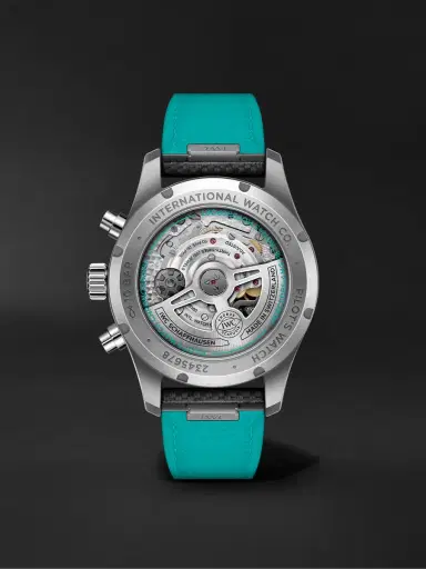 IWC SCHAFFHAUSEN Pilot's Watch Mercedes-AMG Petronas Formula One™ Team Edition Automatic Chronograph Titanium Watch, Ref. IW388108 - Men | Thumbnail 4