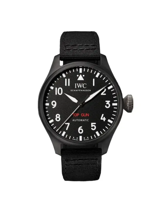 IWC SCHAFFHAUSEN Big Pilot's TOP GUN Automatic Ceramic Watch, Ref. IW329801 - Men