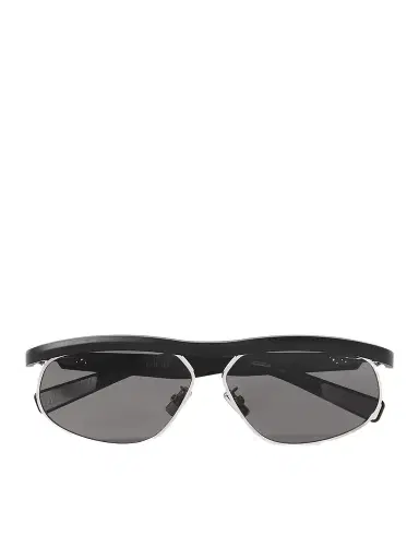 DIOR Eyewear DioRider S1U Oval-Frame Acetate and Silver-Tone Sunglasses - Men | Thumbnail 1 DIOR Eyewear DioRider S1U Oval-Frame Acetate and Silver-Tone Sunglasses - Men | Thumbnail 1
