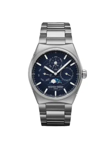 Frederique Constant Highlife Automatic Perpetual Calendar Moon-Phase Stainless Steel Watch, Ref FC-775BL4NH6B - Men | Thumbnail 1 Frederique Constant Highlife Automatic Perpetual Calendar Moon-Phase Stainless Steel Watch, Ref FC-775BL4NH6B - Men | Thumbnail 1