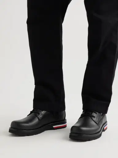 Moncler Vancouver Striped Leather Hiking Boots - Men | Thumbnail 3 Moncler Vancouver Striped Leather Hiking Boots - Men | Thumbnail 3