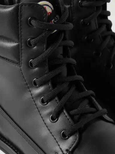 Moncler Vancouver Striped Leather Hiking Boots - Men | Thumbnail 6 Moncler Vancouver Striped Leather Hiking Boots - Men | Thumbnail 6