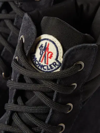 Moncler Vancouver Canvas-Trimmed Suede Boots - Men | Thumbnail 6 Moncler Vancouver Canvas-Trimmed Suede Boots - Men | Thumbnail 6