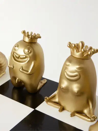 L'Objet Haas Brothers Stone Chess Set - Men | Thumbnail 3