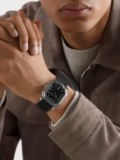 Gerald Charles Maestro 2.0 Ultra-Thin Automatic 39mm Stainless Steel and Rubber Watch, Ref. No. GC2.0-A-00 - Men | Thumbnail 2 Gerald Charles Maestro 2.0 Ultra-Thin Automatic 39mm Stainless Steel and Rubber Watch, Ref. No. GC2.0-A-00 - Men | Thumbnail 2